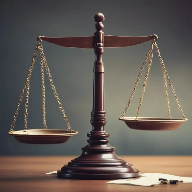 Image of a balanced scale with SEC regulations on one side and corporate communication on the other, symbolizing adherence to quiet period rules.