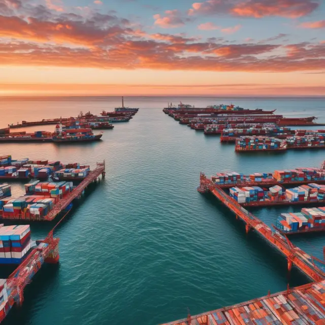 A tranquil sea symbolizes fairness and equal access to information for all investors during a quiet period, contributing to market efficiency