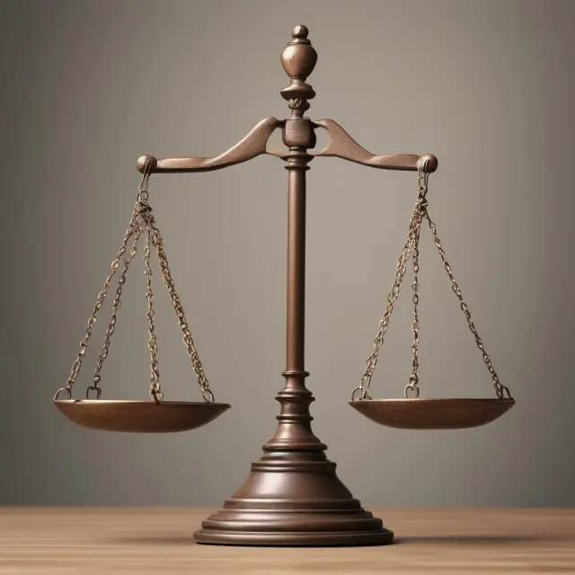 A metaphorical scale representing the SEC