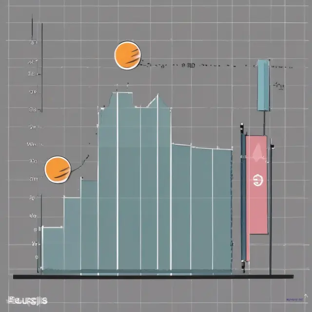 An image of a regression chart with a bouncing ball representing R-squared value (0.9) and a line graph depicting its benchmark index
