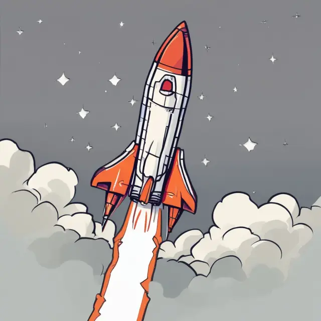 Rocket launching startup