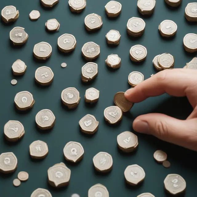 Coin tosses representing discrete random variables and their role in risk analysis with probability distributions