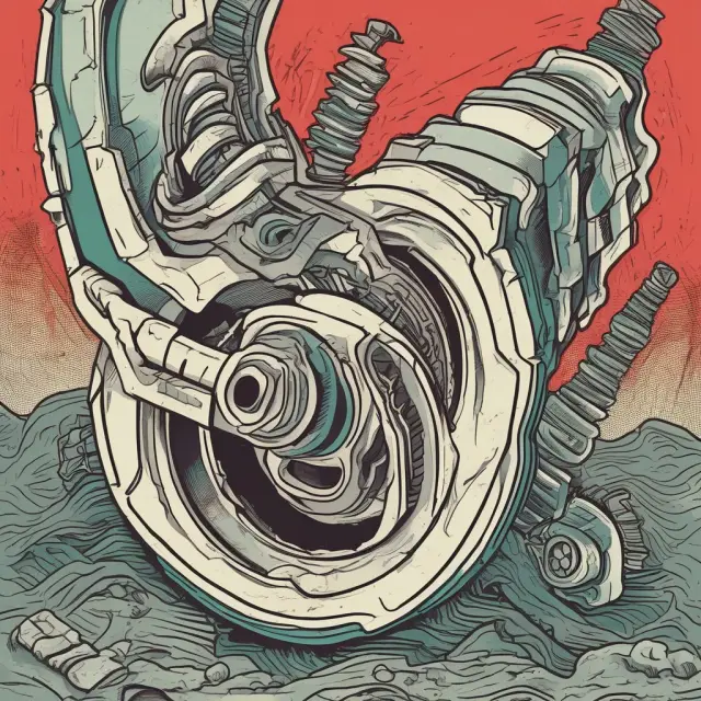 An image showing a ratchet being unwound to illustrate the reversal of economic trends