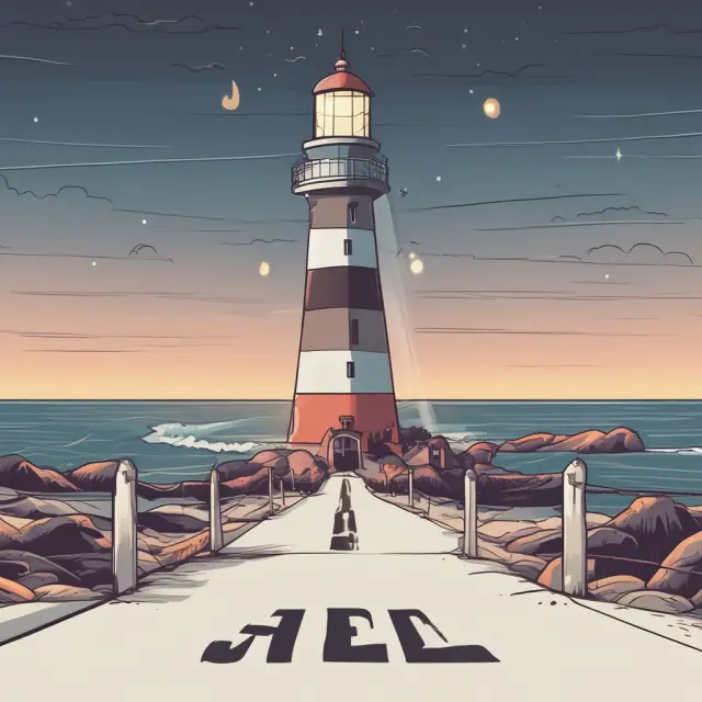 An image of a lighthouse with 