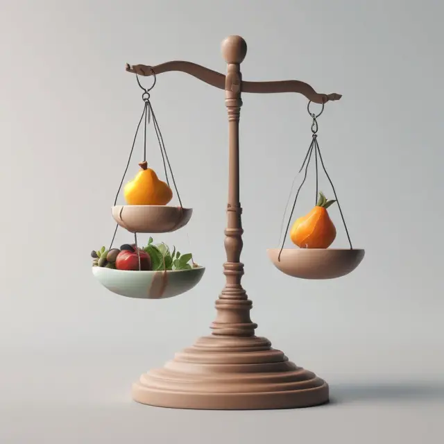 An image of a scale with product quality, price, and consumer choice balanced on either side as a company undergoes the process of rationalization