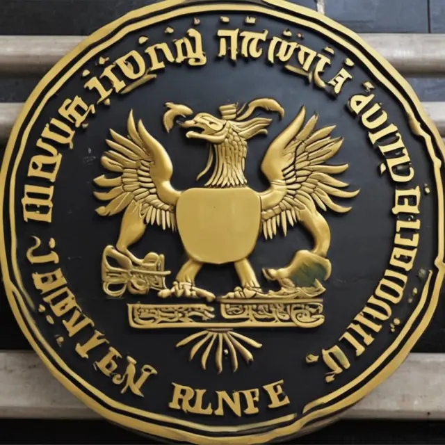 An image of the RBI symbol, depicted as a golden phoenix, spreading its wings to represent its rebirth and growth as a regulator in foreign exchange transactions under FEMA.