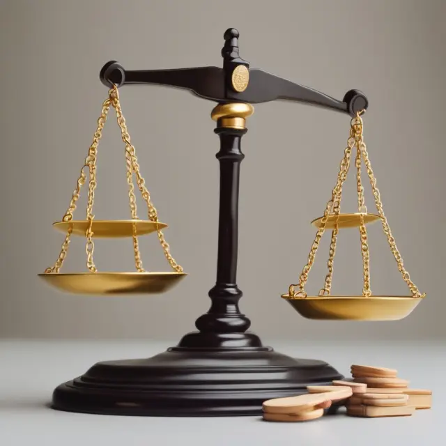 An image of a balanced scale representing RESPA enforcement procedures for borrowers against improper behavior from loan servicers