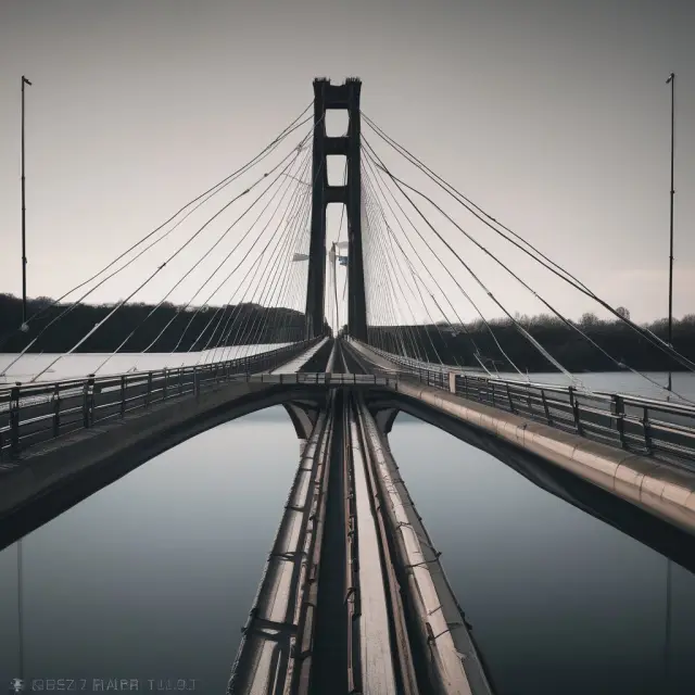 Image of a sturdy bridge with two sides representing partnership factors: one side holds agreements and taxes, while the other shows transparency