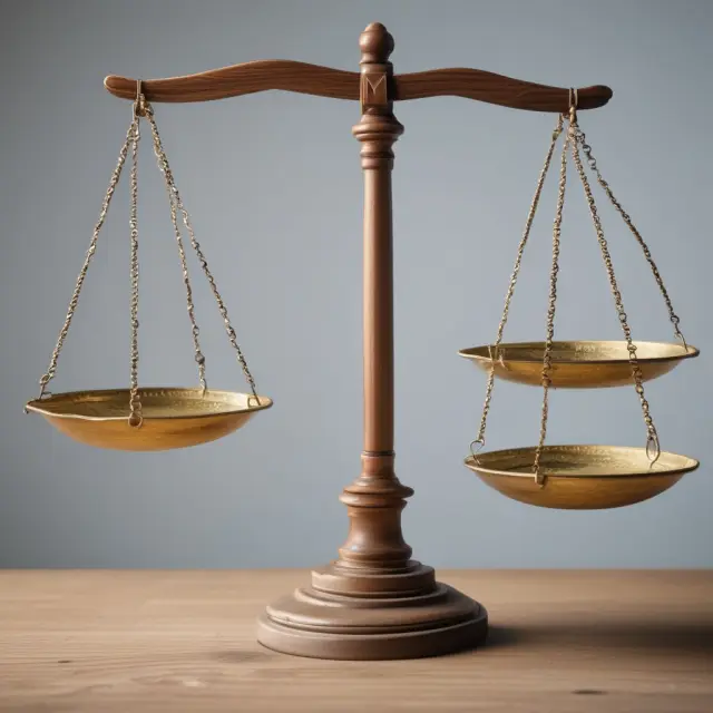 Two scales with real GDP represented as an anchor and nominal GDP as weights, illustrating the significance of understanding both measures in analyzing economic performance.