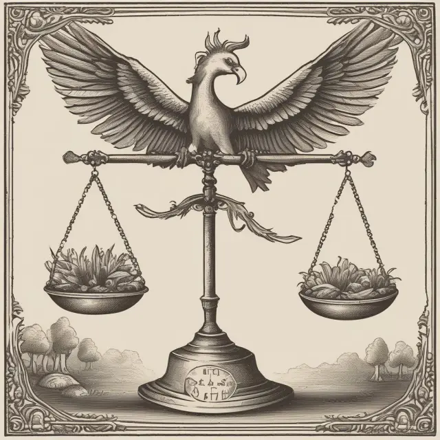 Phoenix balancing a scale with losses (left) and gains (right): Tax-loss harvesting strategy