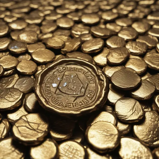 Realized gains shown as gold coins melting in a crucible, while unrealized gains are depicted as untouched diamonds