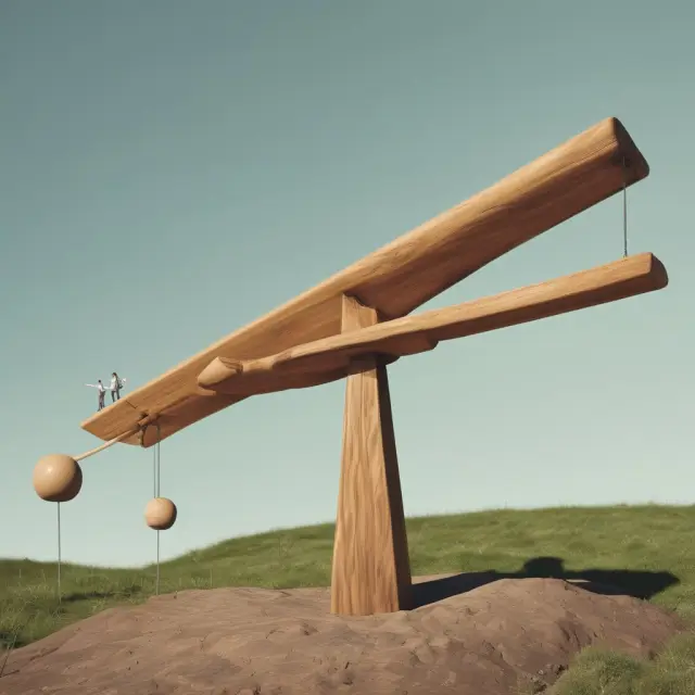 Nominal and real rates visualized as a teeter-totter, reflecting their historic shifts