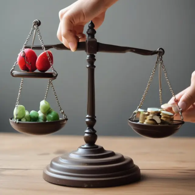 An investor adjusting the weights of different asset classes to maintain an optimal portfolio balance using various rebalancing strategies: calendar, constant-mix, portfolio insurance, and smart beta.