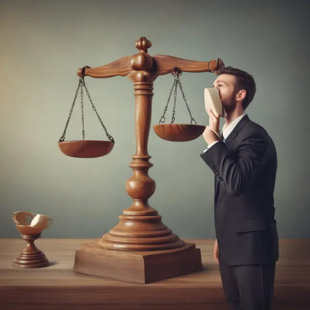 Visualization of Bankruptcy (a debtor sheltered by law) and Receivership (creditors