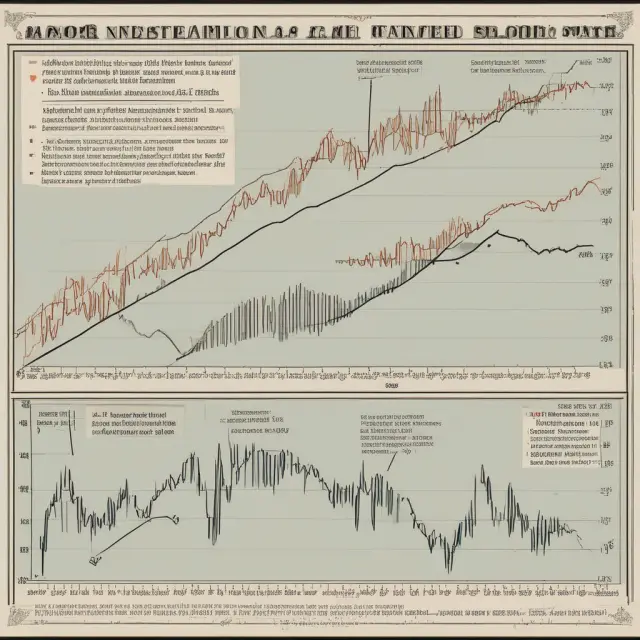 Visualization of exchange rates fluctuating between countries during a recessionary gap