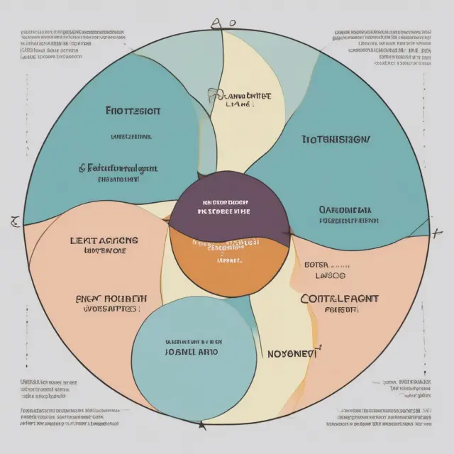 A Venn Diagram comparing the impact of a recessionary gap on economic production and structural unemployment on the labor market