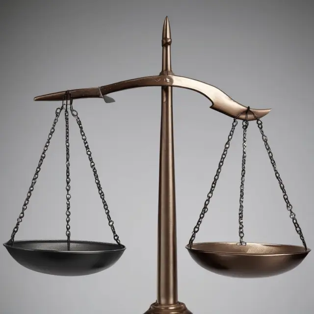 Two balanced scales represent GAAP guidelines and business balance sheets achieving accuracy in financial reporting
