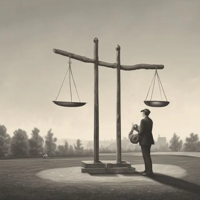 A seesaw illustrating record dates (shareholders) versus ex-dividend dates (buyers), emphasizing eligibility for dividends.