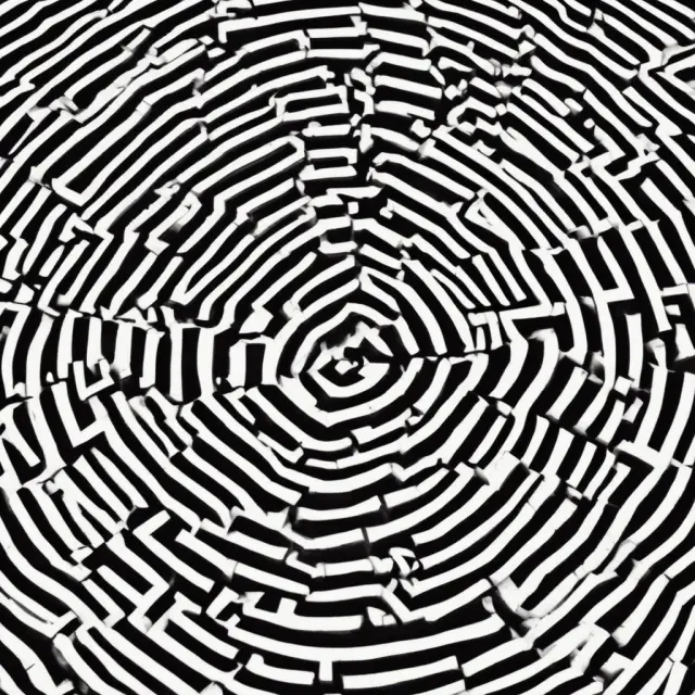 An image of a determined lender navigating a complex, labyrinthine courtroom, attempting to recover debt during bankruptcy proceedings