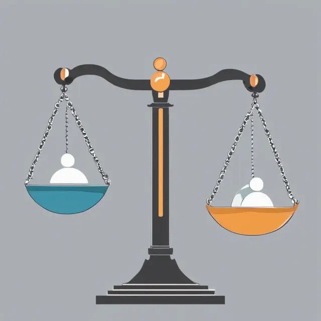 Two scales adjusting their weights, representing fixed and variable recurring billing models