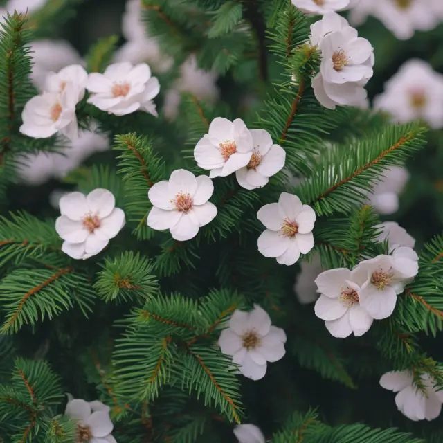 An evergreen tree adorned with interchangeable subscription tokens, representing the predictable revenue from auto-renewing subscriptions.