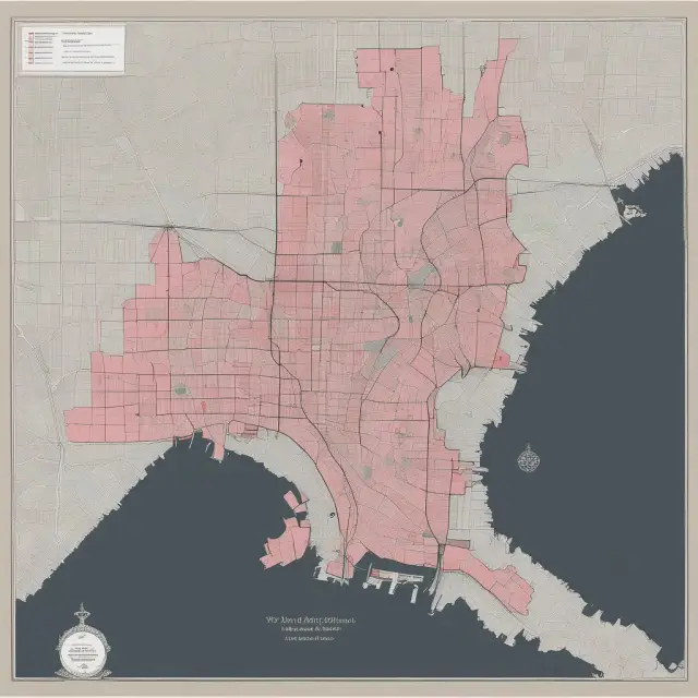 Historical map illustrating redlined neighborhoods and their impact on homeownership and wealth