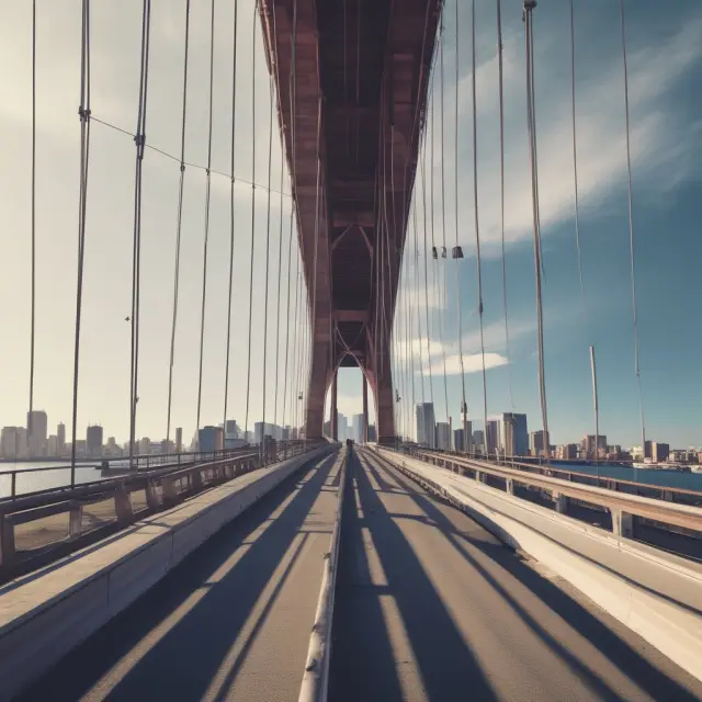 Bridge symbolizes the role of Registered Representatives (RRs) connecting investors to securities markets, while FINRA