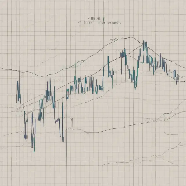 Graph showing the relationship between a market index and an asset