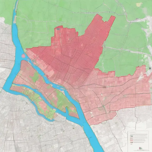 A redlining map evolves to show equal opportunities, symbolized by Regulation B