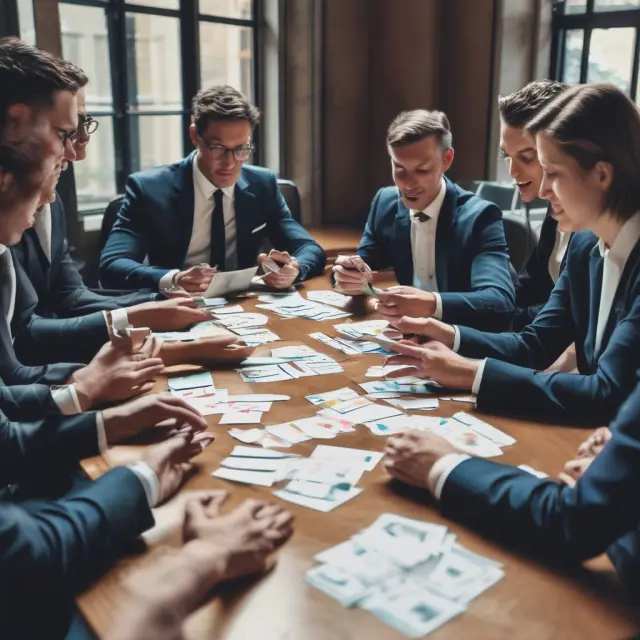 Bankers negotiating fair compensation packages for insiders, adhering to Regulation O