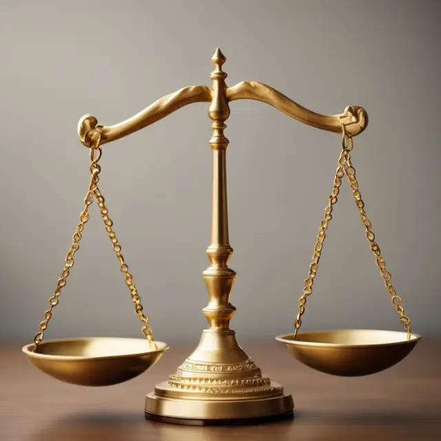 An image of a golden scale balancing the advantages and risks of investing in Regulation A offerings