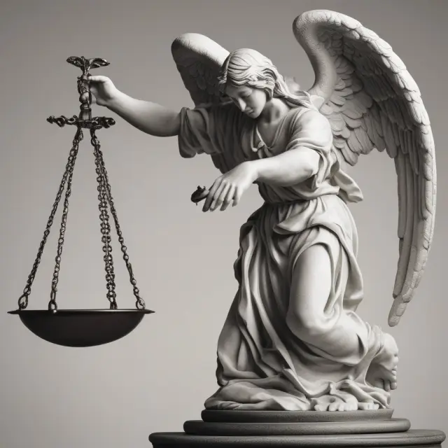 Regulatory guardian checks the balance scale, applying Regulation U for investor protection