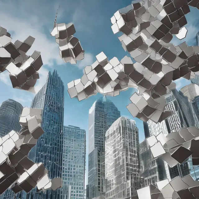 Global reinsurance leaders Swiss Re, Berkshire Hathaway, and RGA depicted as interconnected puzzle pieces representing their integral role in the industry.