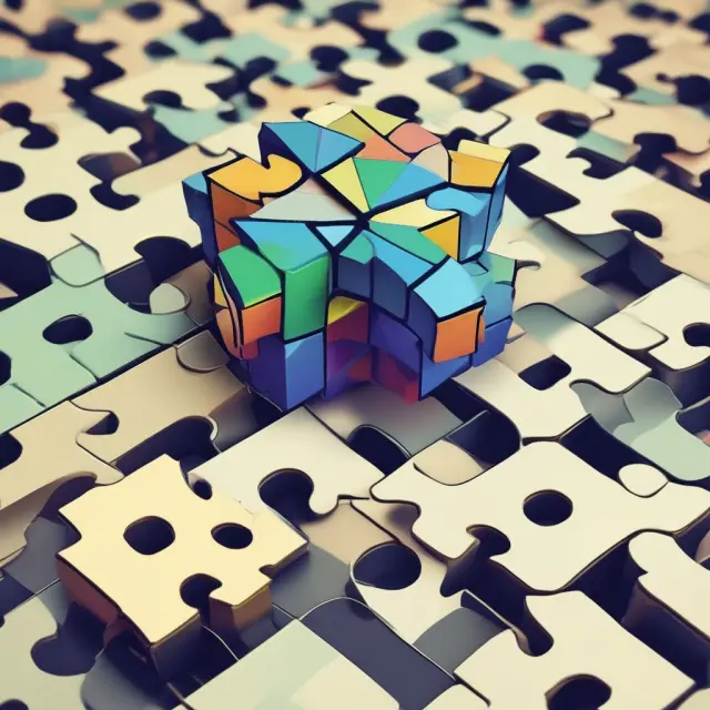 Puzzle pieces representing REIT classification requirements falling into place according to Internal Revenue Code (IRC) guidelines