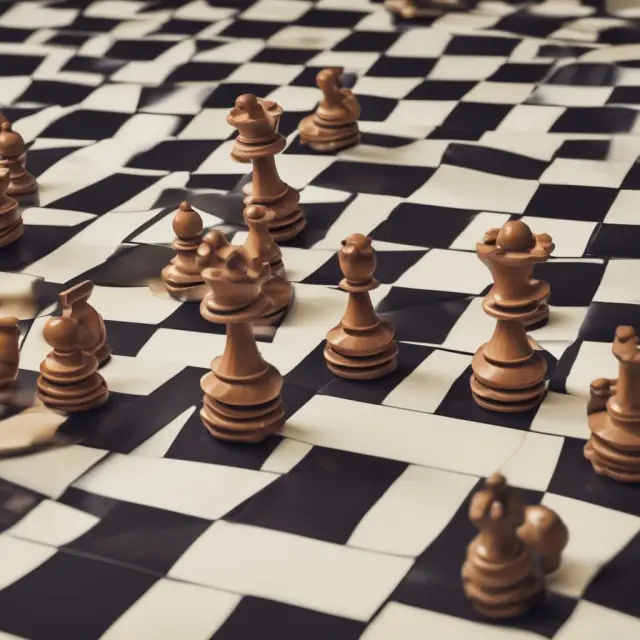 A group of related entities playing chess with FASB guidelines as the rules - enforcing fair payment competitiveness, terms, monetary transactions, and authorized expenses.
