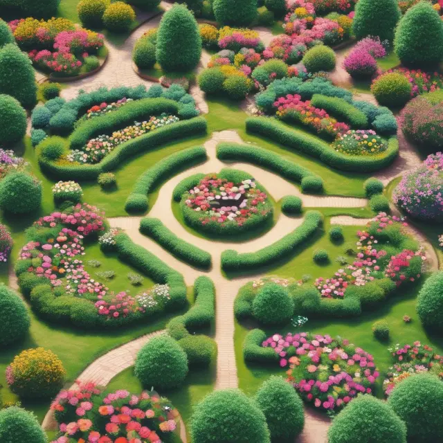 An image of a beautiful garden filled with vibrant flowers connected by roots, illustrating the importance of relationship management in fostering business growth.