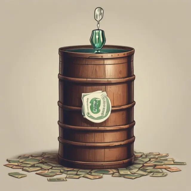 Barrel of oil illustrates RPPP: Exchange rates adjust as inflation rates change between countries