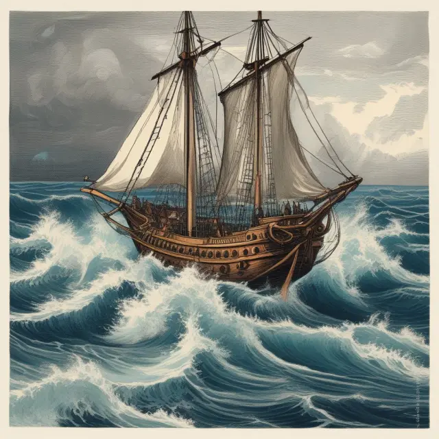 Institutional investors riding out relief rallies in a stormy financial sea, employing strategic anchors to minimize risks and optimize returns.