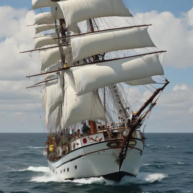 An institutional investor steers a ship through the unpredictable waters of relief rallies with put options as a sail (hedging), diversification compass, and a steadfast discipline