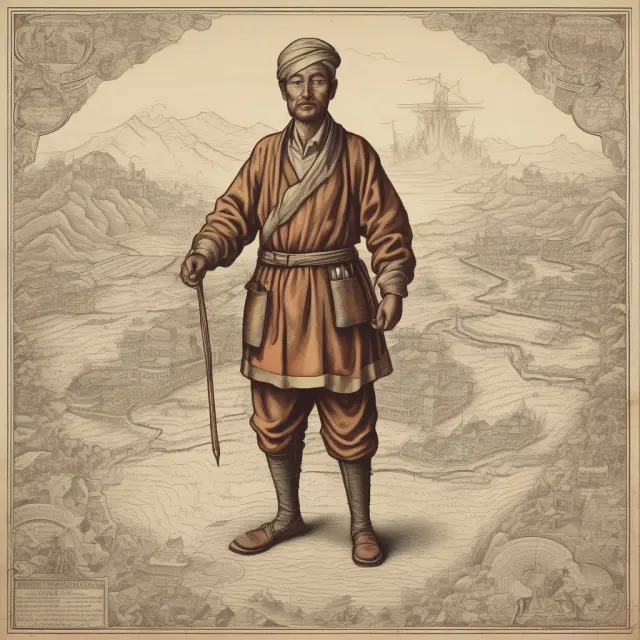 An image of a migrant worker sending waves symbolizing prosperity over a world map, highlighting the significance and impact of remittances on global economies.