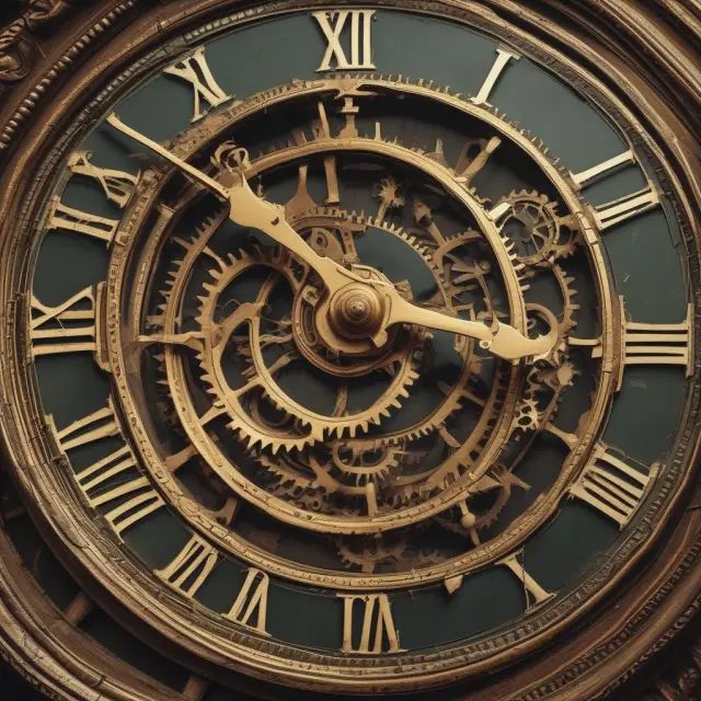 Clock gears changing, representing the shift from inflexible rent control to adaptive rent stabilization in housing policy