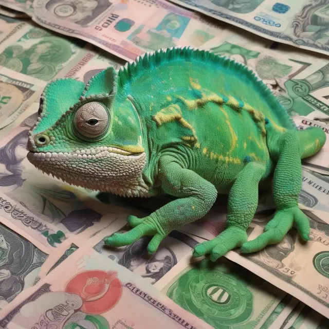 Chameleon transforming between currencies: Repatriable Assets