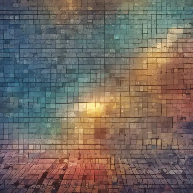 A mosaic of diverse representative samples illustrating various sectors and industries in the financial market
