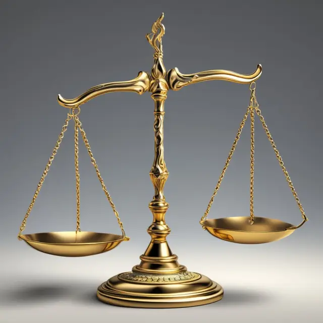 A balanced scale holding a gold coin representing corporate reputation, with fraud depicted as a snake trying to tip the scales, ethics personified by an angel, and CSR symbolized by a blooming tree.