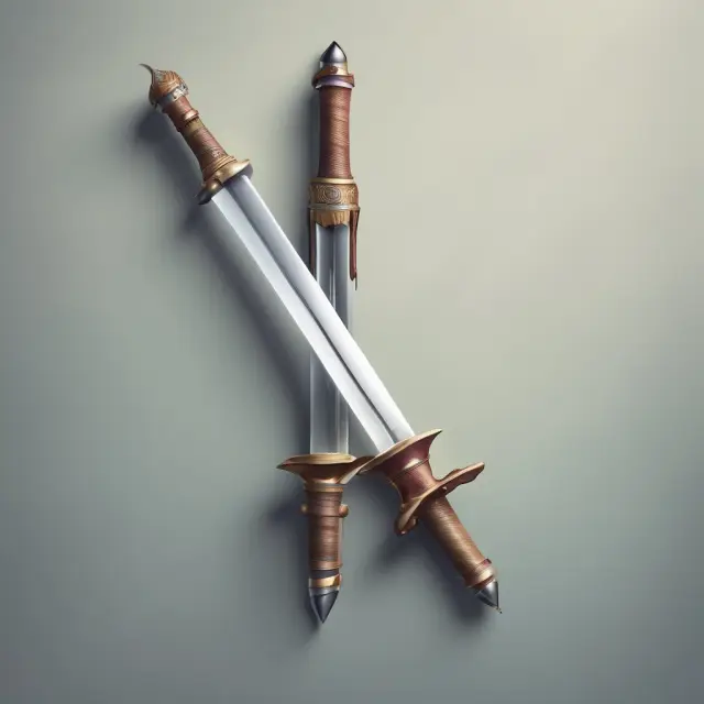 Double-edged sword representing RFP