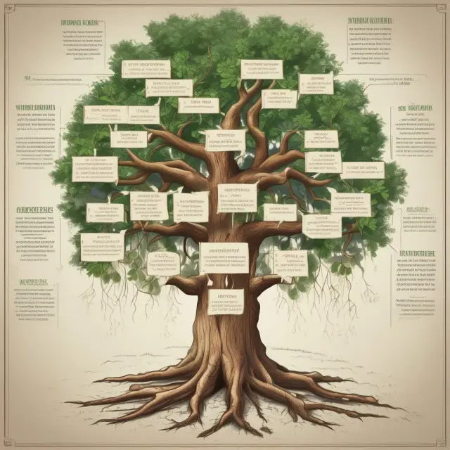 Family tree symbolizing beneficiaries of inherited IRAs, illustrating the impact of SECURE Act