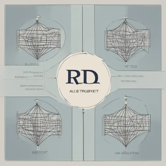 An image of four quadrants representing various R&D activities - Basic, Applied, Development, and Experimental. A river of knowledge flows between each quadrant, highlighting their interconnectedness.