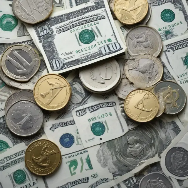 The Euro and U.S. Dollar competing as global reserve currencies, symbolizing the economic tug-of-war between Europe and the United States