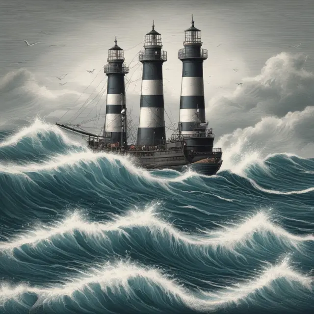 A ship braving regulatory requirements while making financial corrections