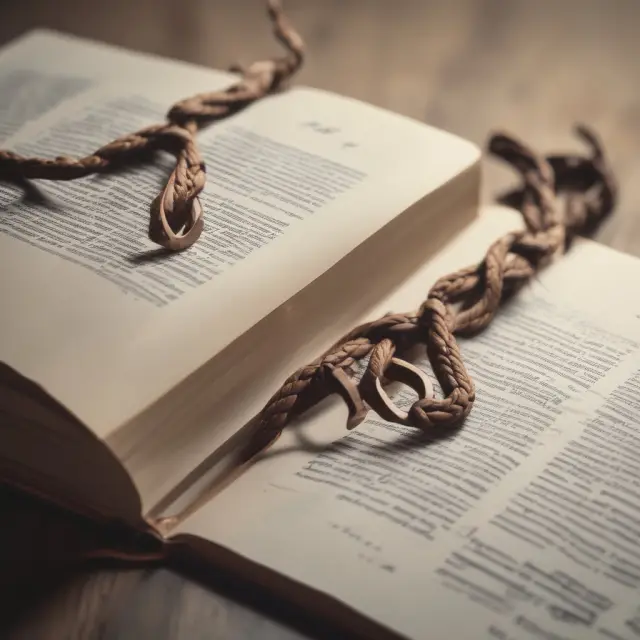A lawbook with pages interconnected, representing answers to frequently asked questions about restrictive covenants.